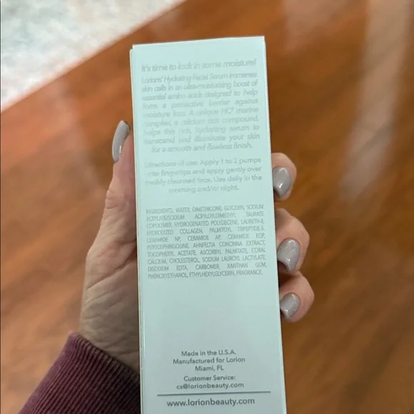 LORION Hydrating Facial Serum - 1.35 oz - Picture 3 of 3